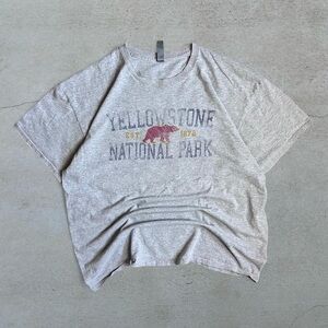 Sage Gray Yellowstone National Park Tee